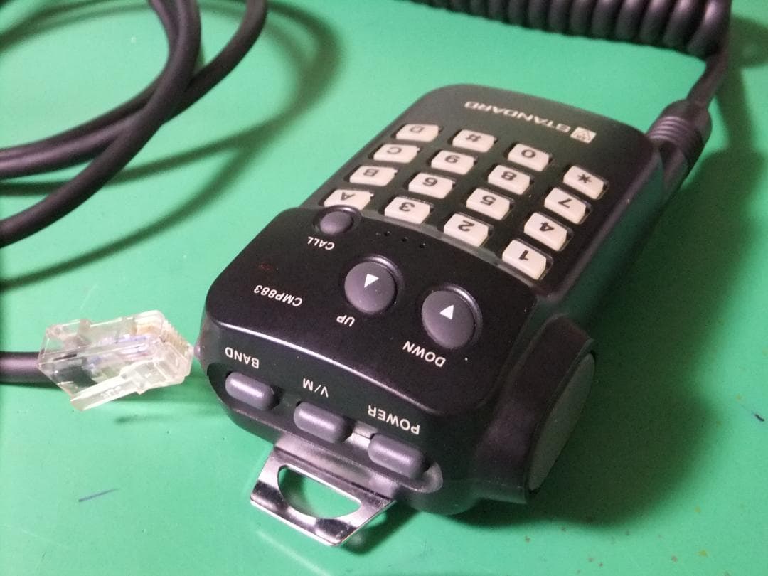 ☆スタンダード C5900専用DTMFハンドマイク CMP883（現状渡し
