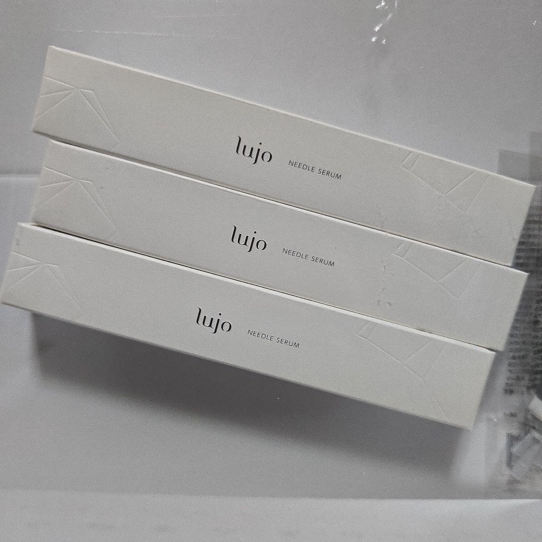 lujo ニードルセラム3本セット、ナイトスキンパック付