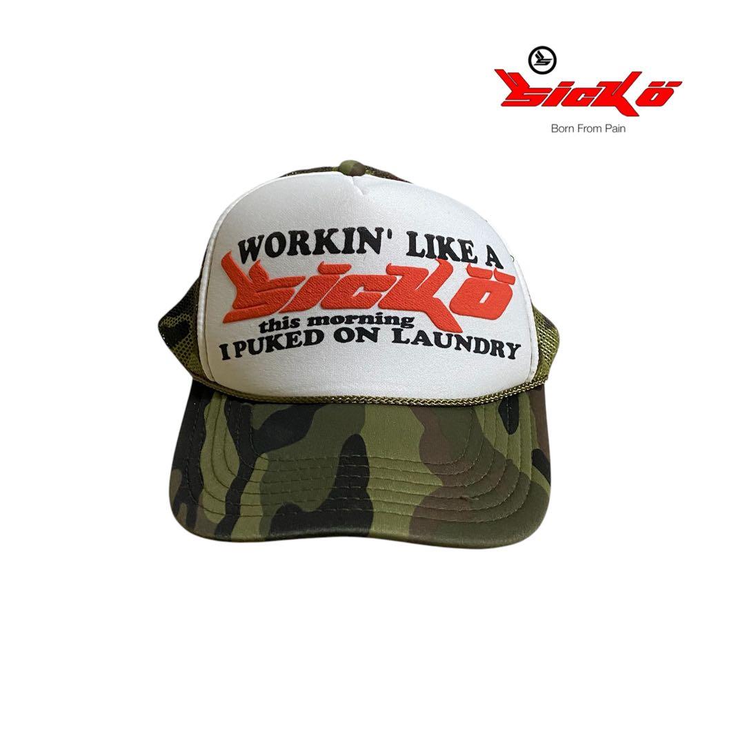 SICKO カモ柄 メッシュキャップ - メルカリ