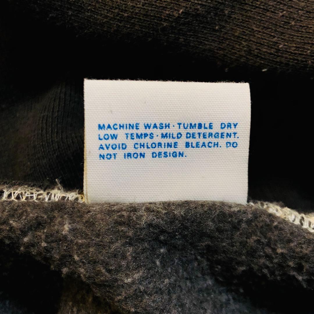 【人気コラボ】チャンピオン エクストララージ パーカー リバースウィーブ 黒 M