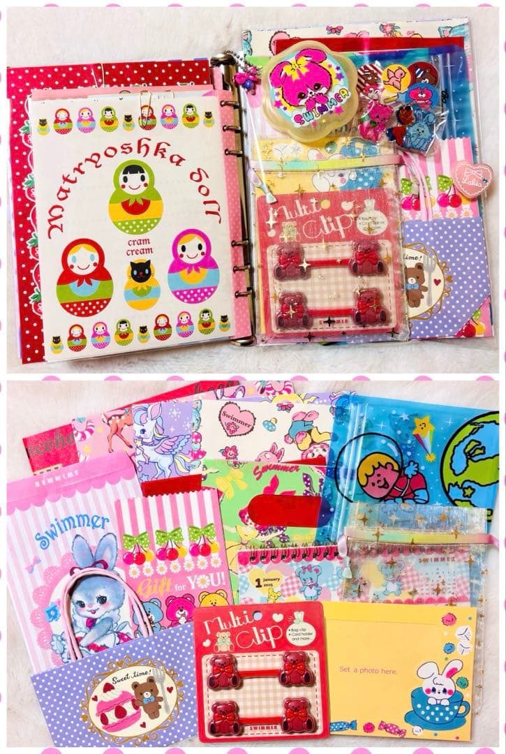 おすそ分けファイル　A5バインダー　【特別大容量　限定1点】　スイマーのみ