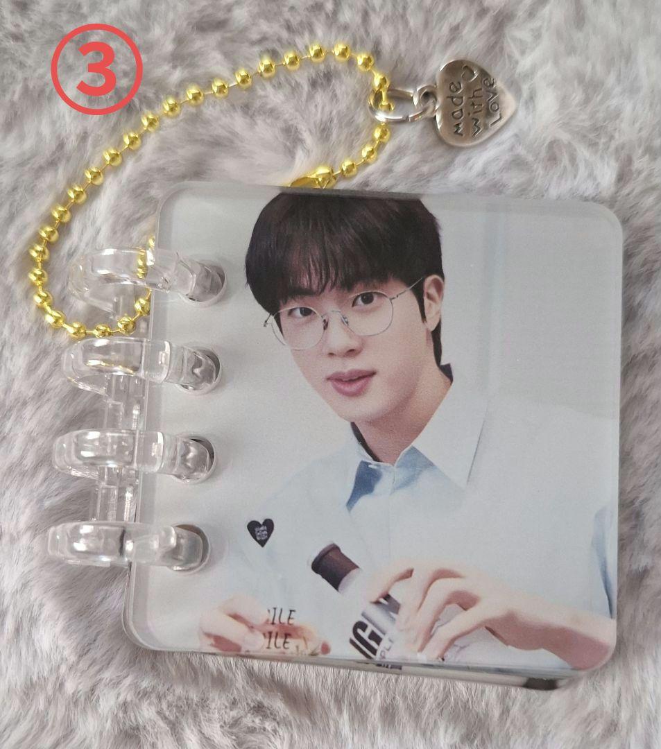 BTS♡JIN♡フォトアルバムキーリング・・1・・ BTS JIN アクリルフォト
