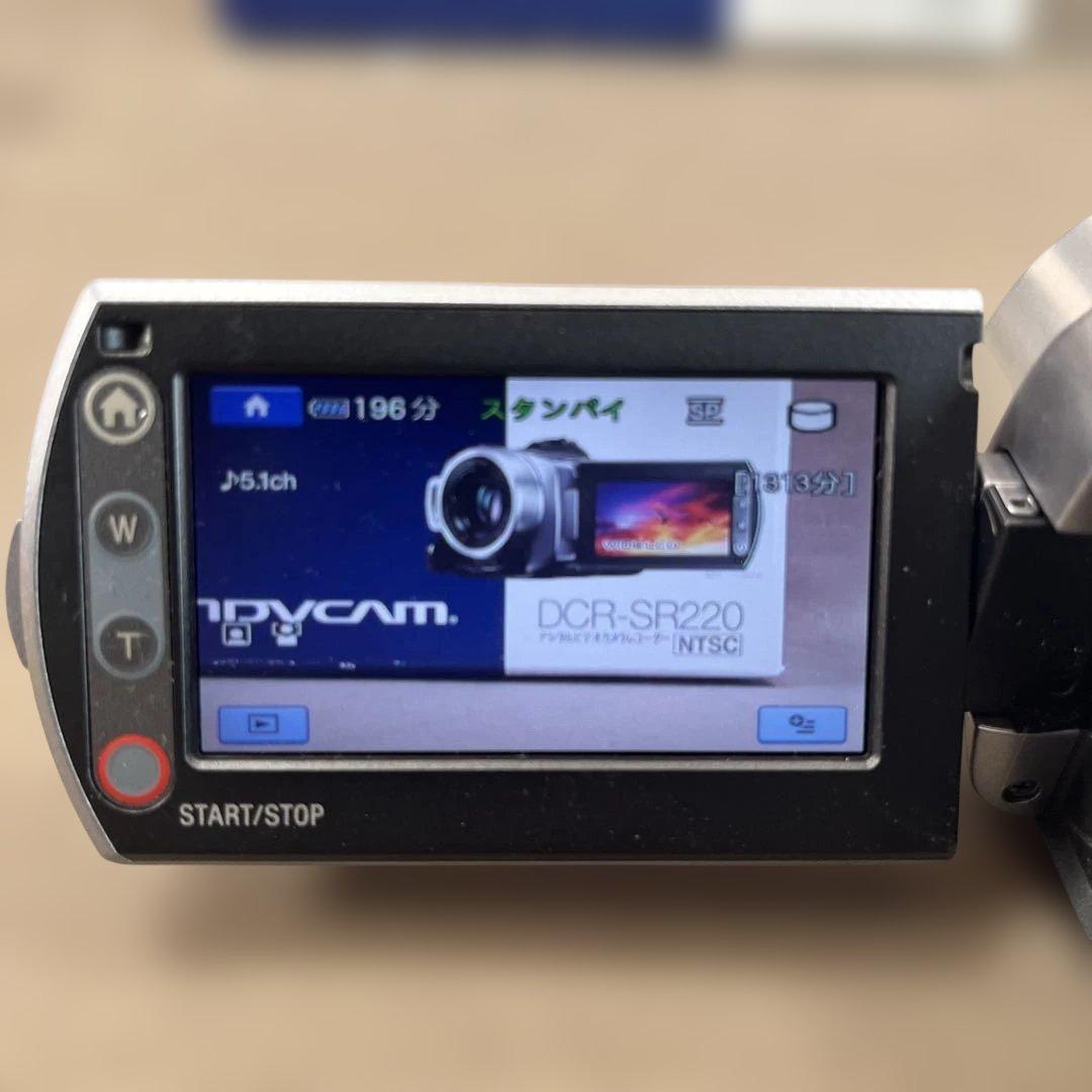 SONY DCR-SR220 HDD デジタルビデオカメラ