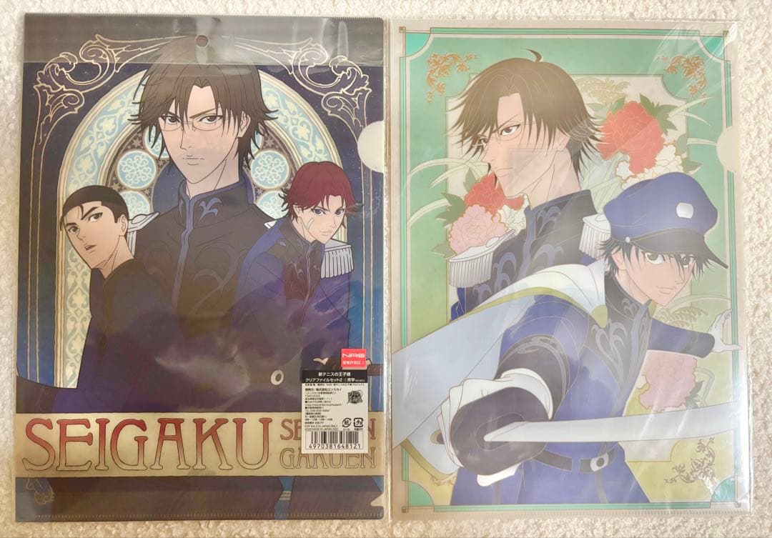 未開封】テニプリ 庭球浪漫 クリアファイル 青学氷帝 立海 四天宝寺 比嘉