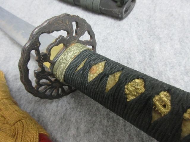 太刀と脇差の模造刀 [B27453]