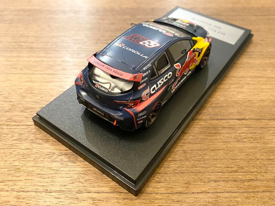 新品 1/43 トヨタGR純正 レッドブル カローラ 東京オートサロン 2025