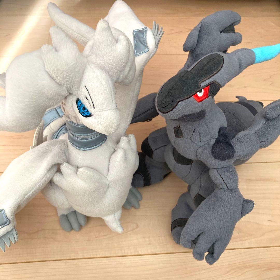 ポケモンセンター限定 ゼクロム レシラム ぬいぐるみ