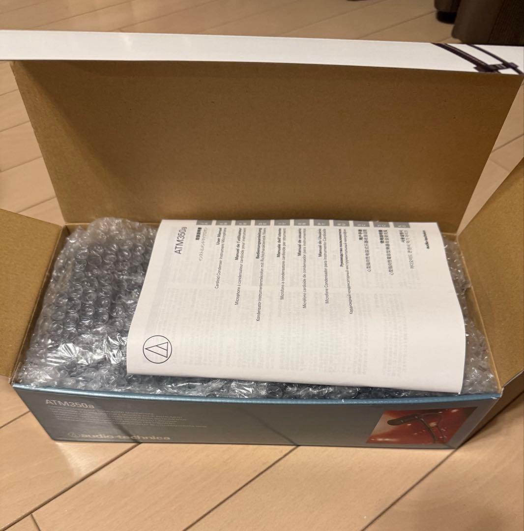 楽器用マイク　ATM350PL audio-technica