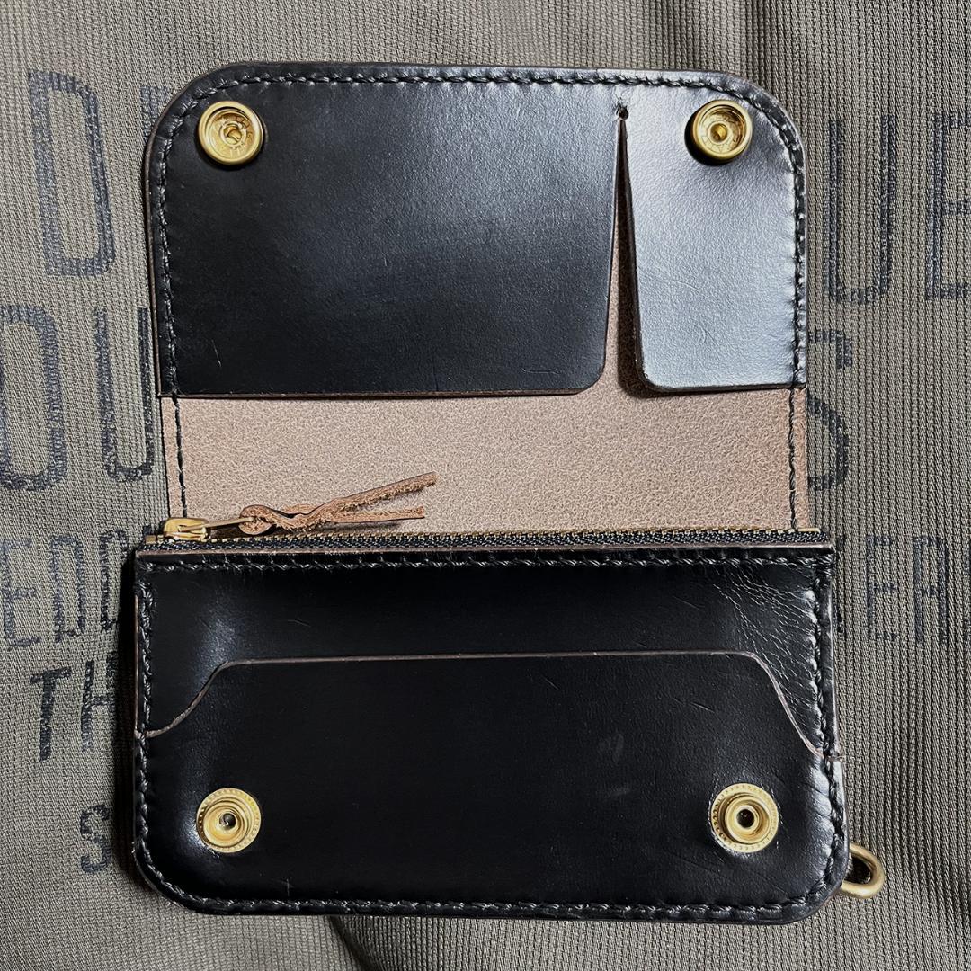 トラッカーウォレット ミドルトラッカーウォレット クロムエクセル 茶芯 #345