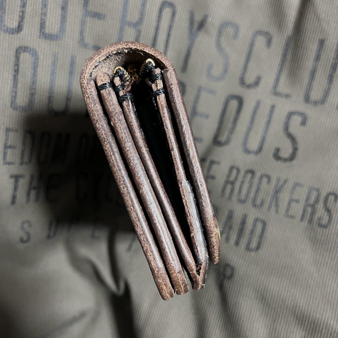 トラッカーウォレット ミドルトラッカーウォレット クロムエクセル 茶芯 #345