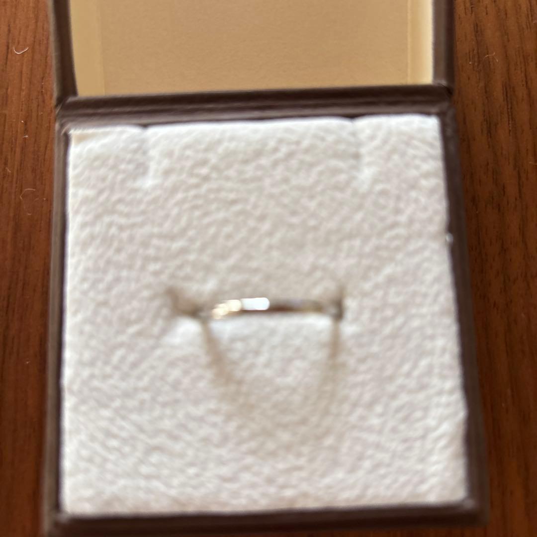 地金プラチナリング