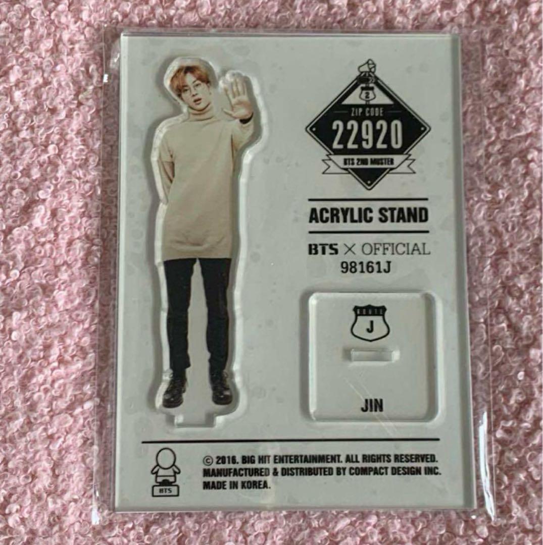 BTS 公式 ソクジン JIN アクリルスタンド アクスタ　5点セット
