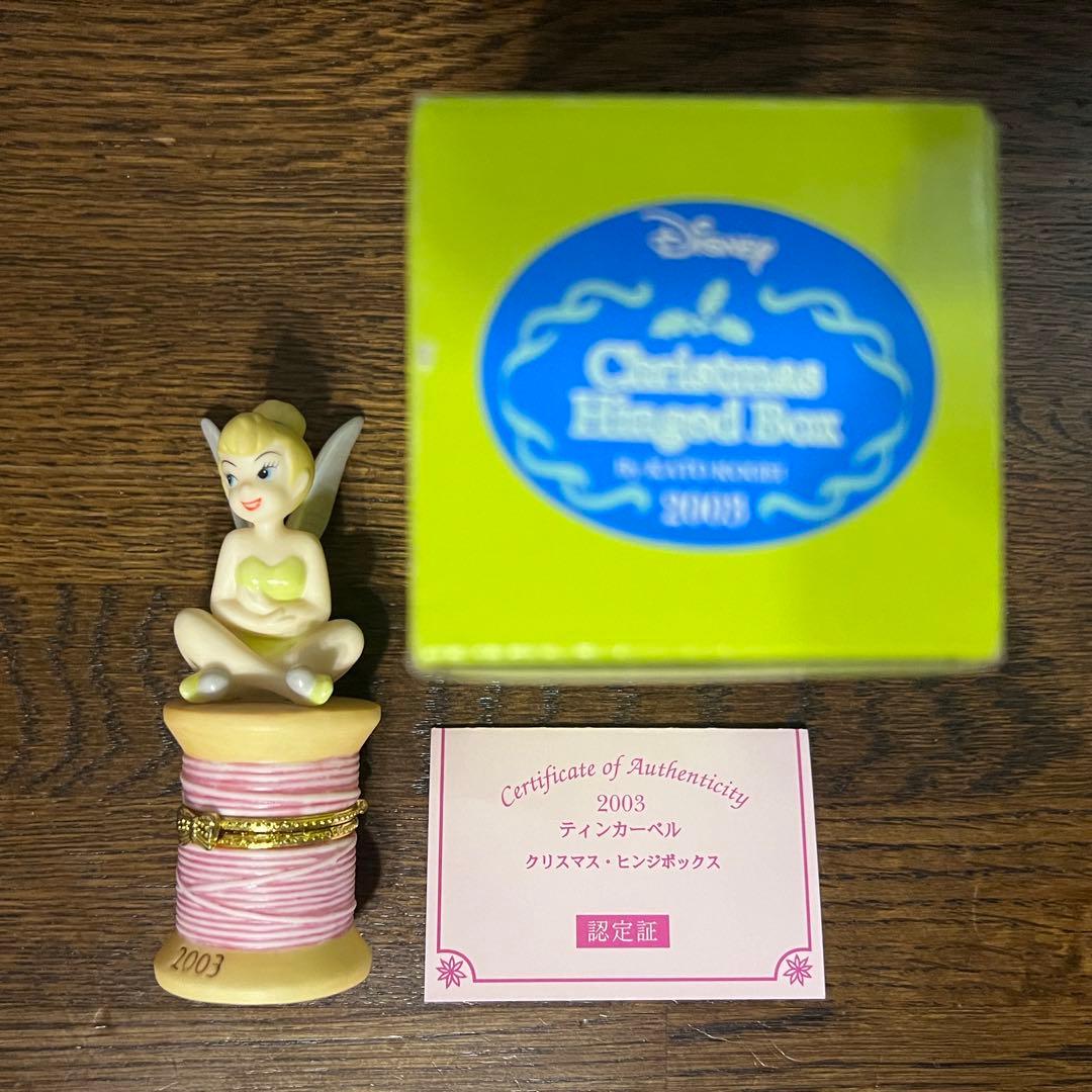 ディズニー ティンカーベル クリスマス 2003 フィギュア ヒンジ