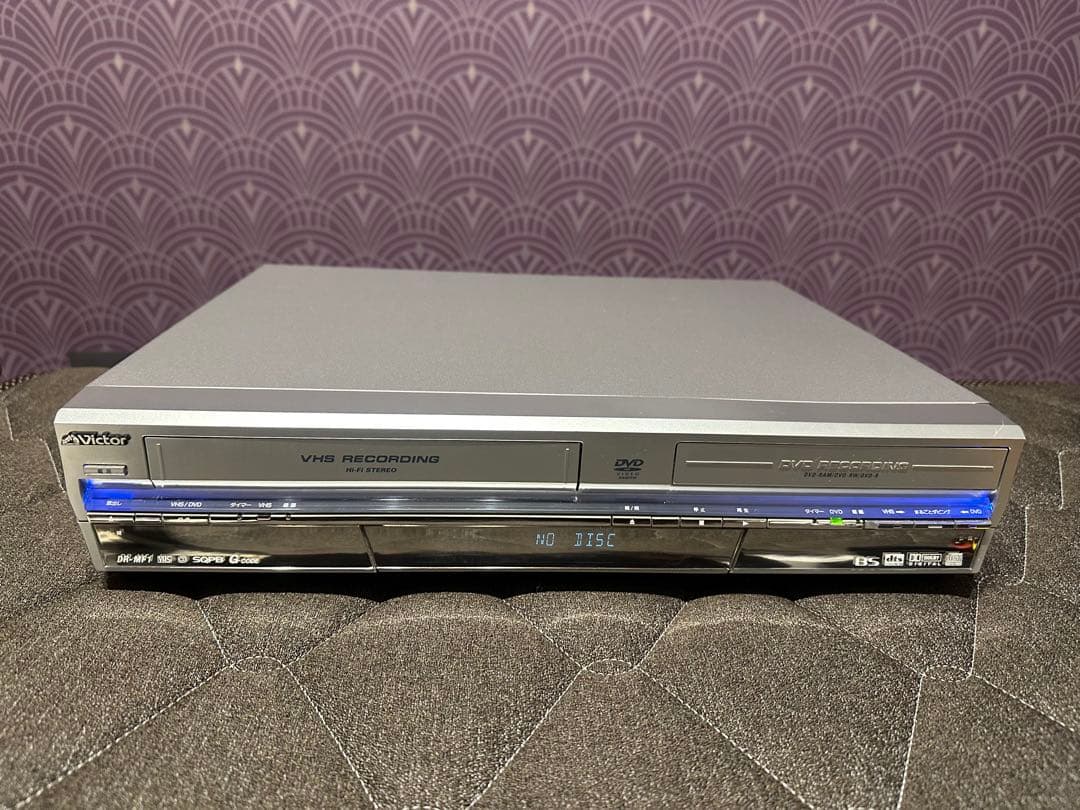 【中古】☆希少☆Victorビクター DVD＆VHSレコーダー DR-MF1