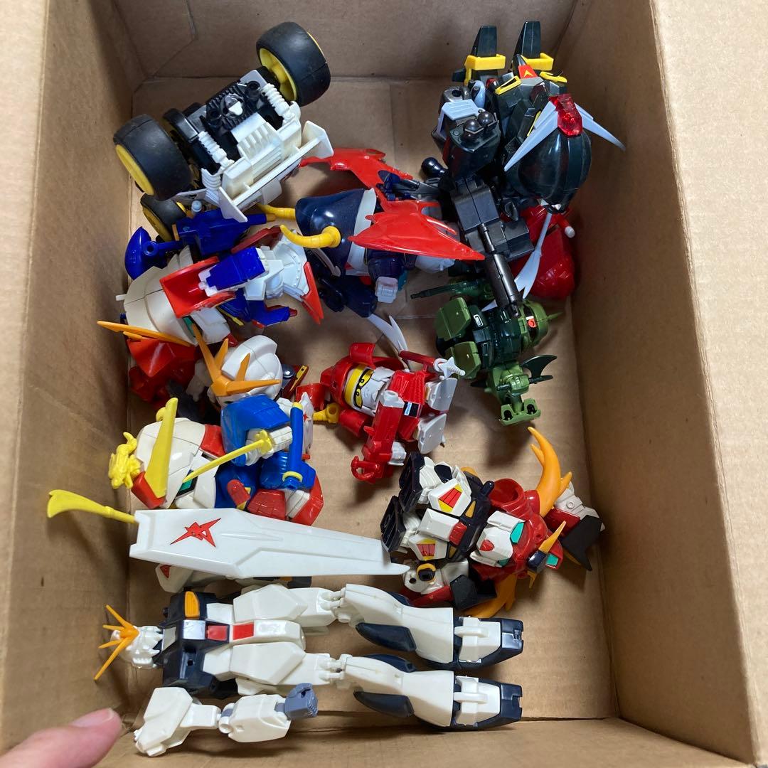 特撮フィギュアとレトロカーセット