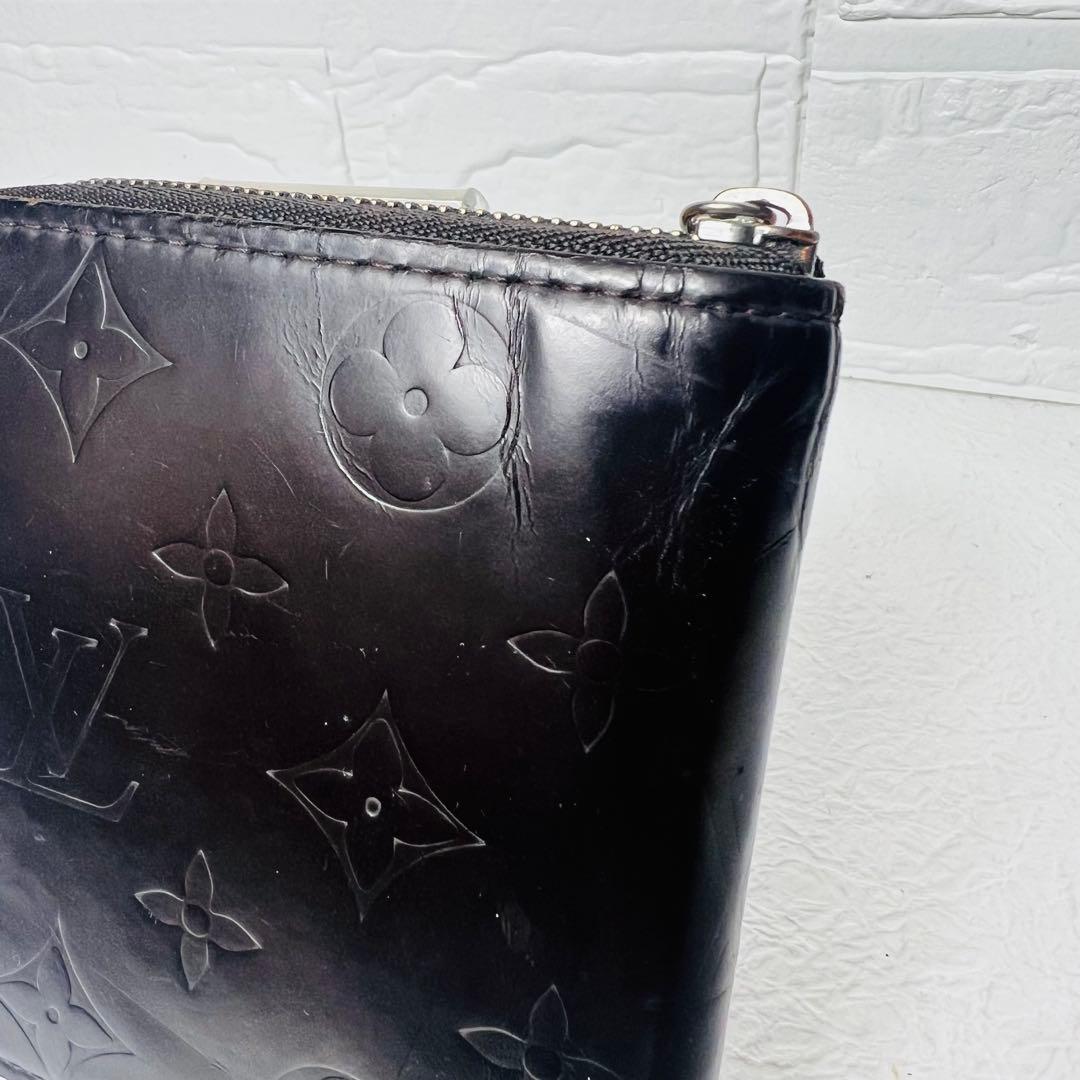 LOUIS VUITTON モノグラムグラセ ポルト ビエモネラウンドジップ財布