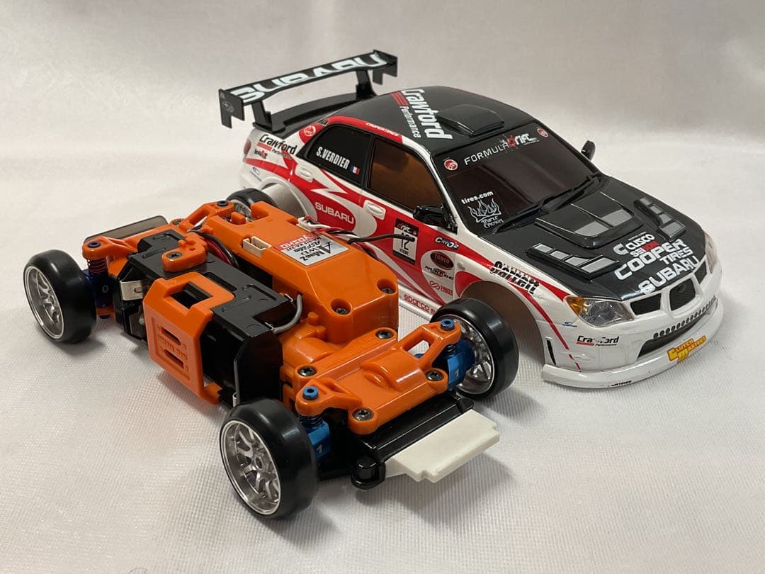 京商 ミニッツ AWD ドリフト AFS 2.4G基盤 M'zカイザーアルミ付き