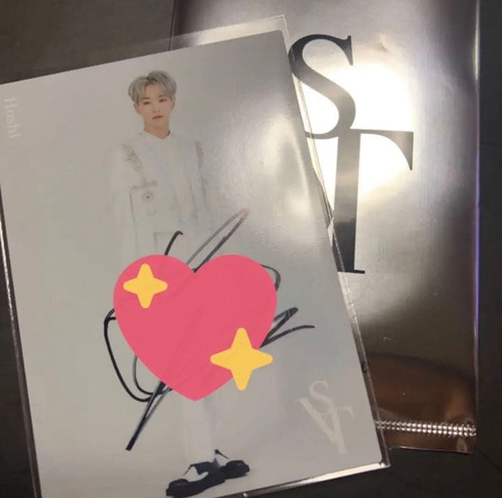 SEVENTEEN ホシ HOSHI 直筆サイン入り チェキ トレカ