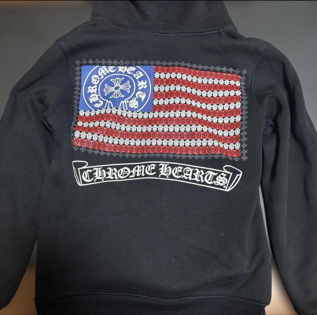 Chrome Hearts ブラック パーカー M