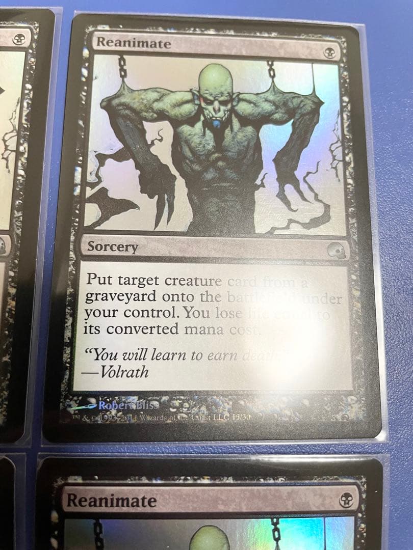 再活性/Reanimate foil 英語版4枚