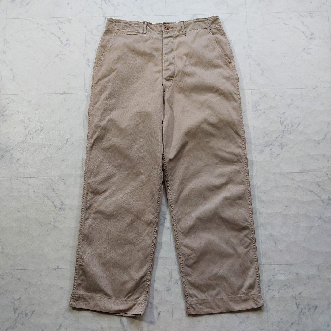 40s 米軍実物 US ARMY M-41 41カーキ チノパン ヴィンテージ 40s 米軍実物 US ARMY M-41 41カーキ チノパン ヴィンテージ 40s 40s