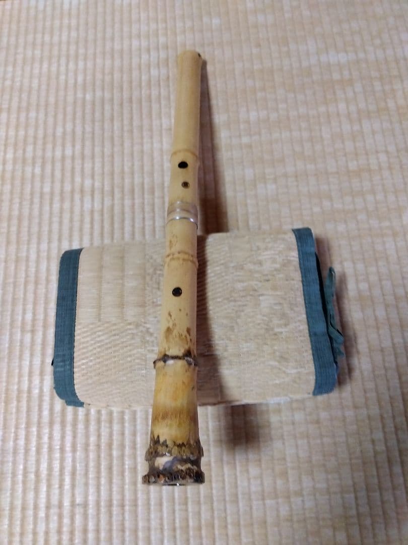 尺八1尺9寸中継ぎss縁藤巻き正律管