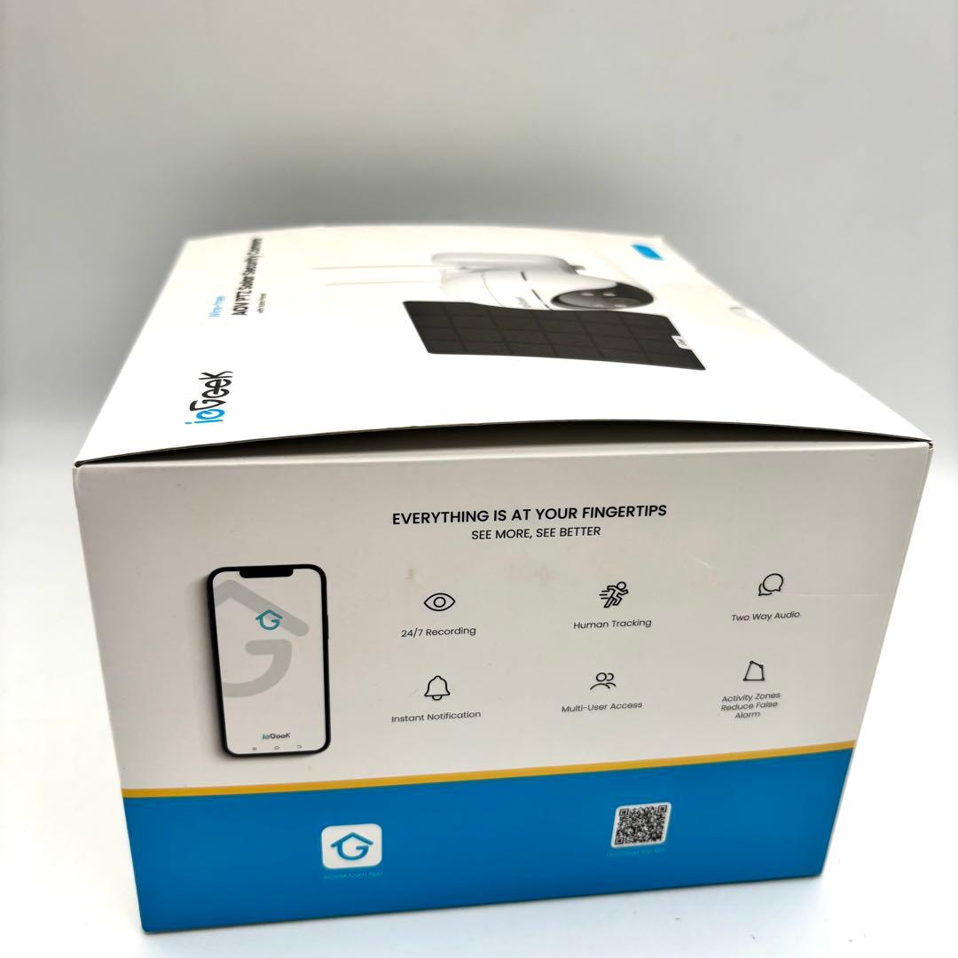 ieGeek S7 AOV PTZソーラーセキュリティカメラ - メルカリ