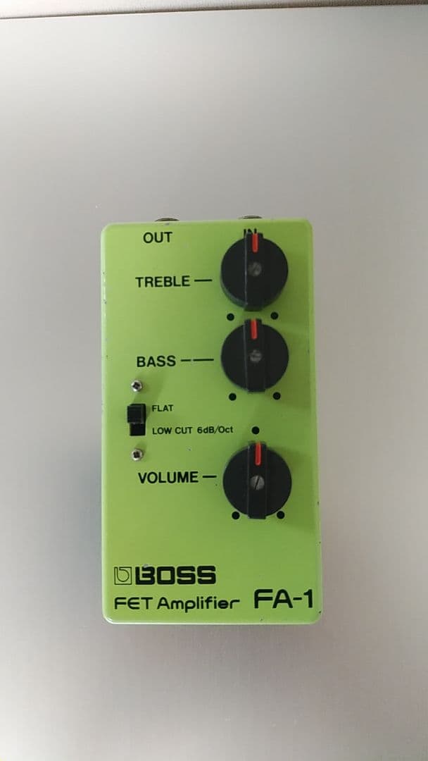 動作未確認 BOSS FET Amplifier FA-1 プリアンプ Boss FA-1 FET BOSS