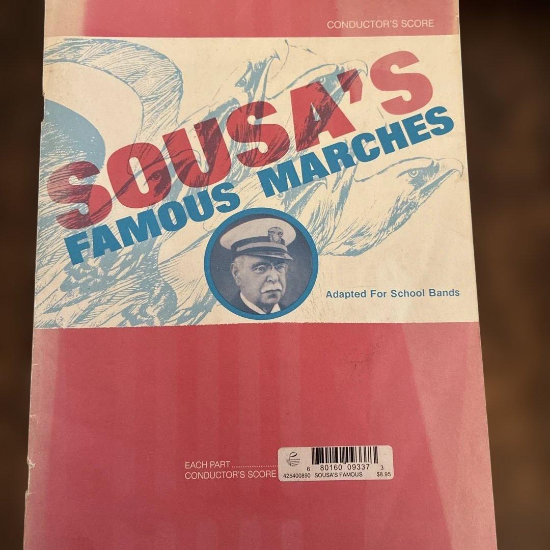 スーザ 名曲マーチ集 全12曲スコア、全パート譜付き Yahoo