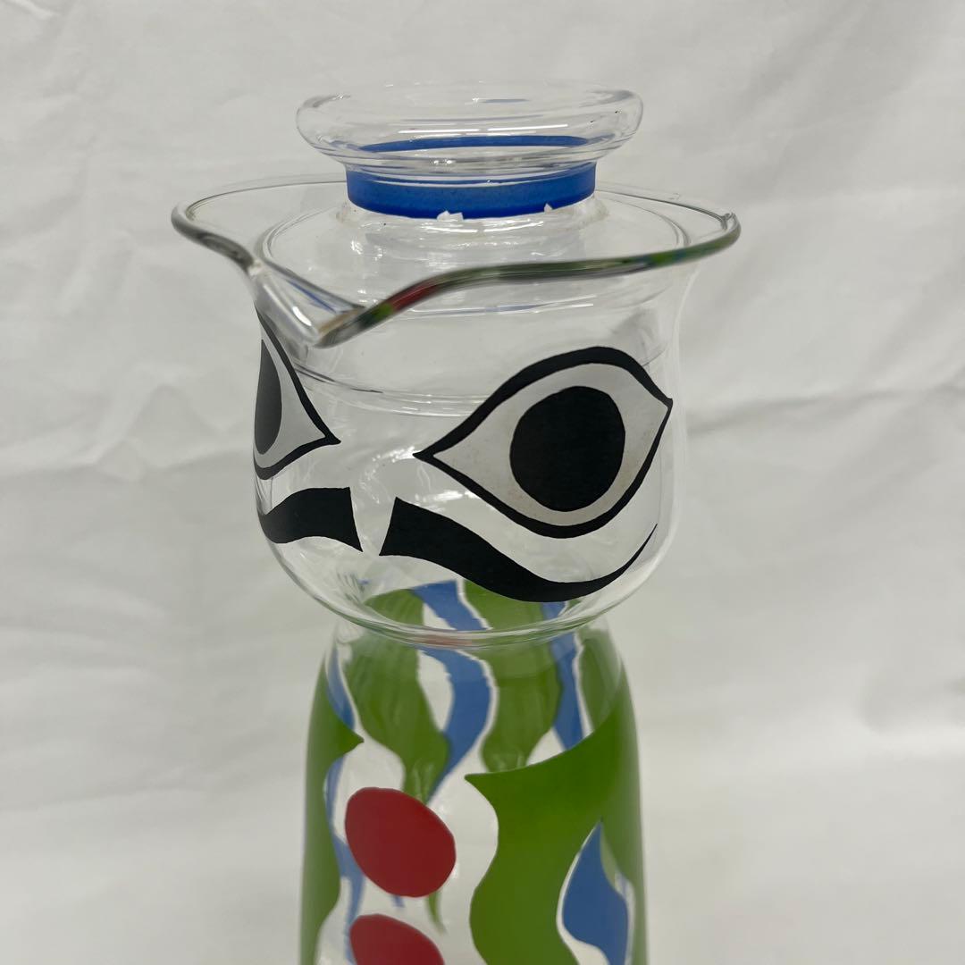 岡本太郎 水差し男爵 ガラス製ピッチャー - メルカリ