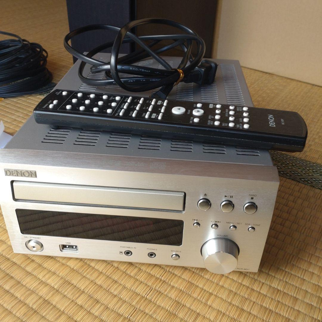 DENON ミニコンポ RCD-M37 CDレシーバー【難あり】 DENON ミニコンポ