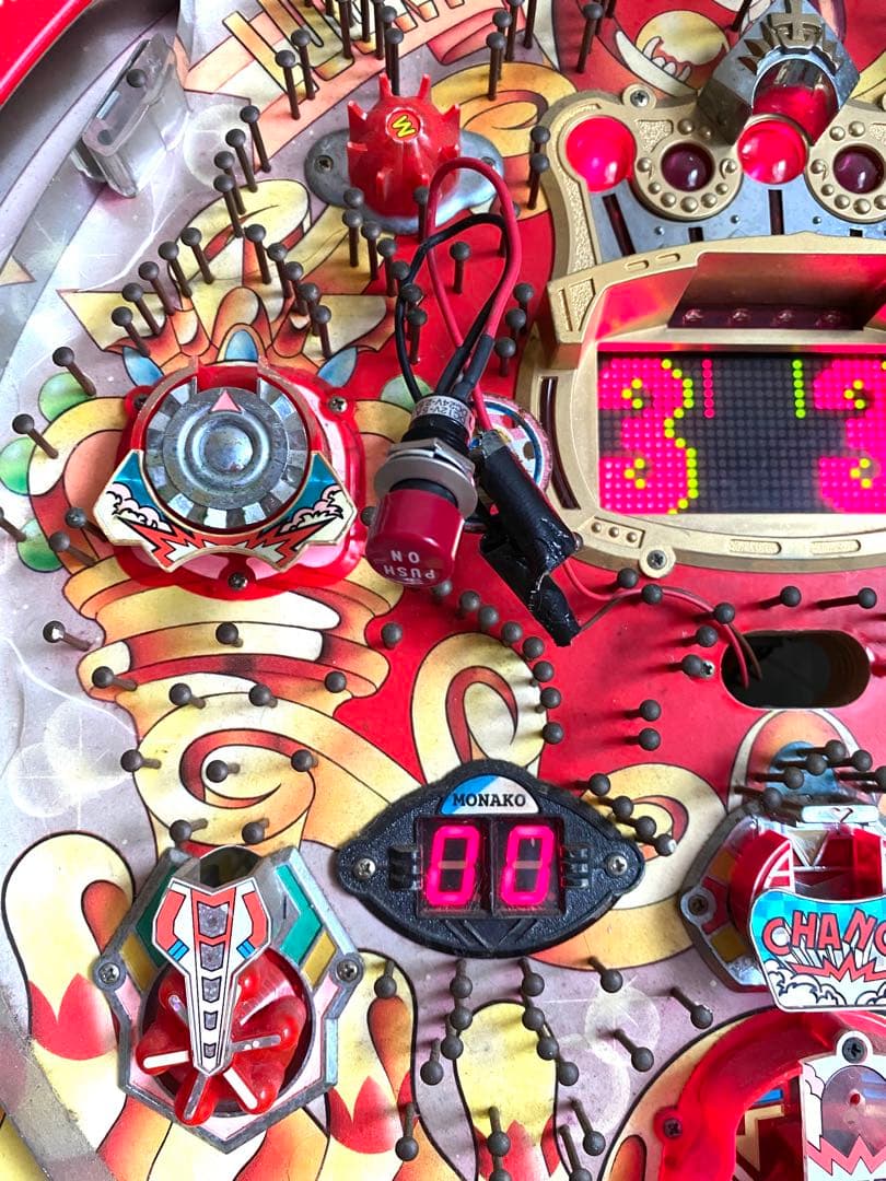 レトロ パチンコセル基盤 2回権利物 ラッキーボール