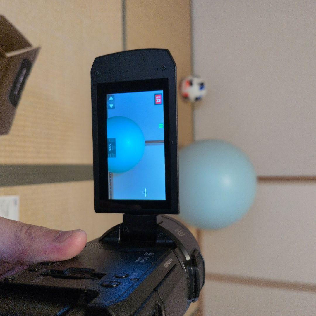 Panasonic HC-VX2MS 4K ビデオカメラ 本体とメモリーカード