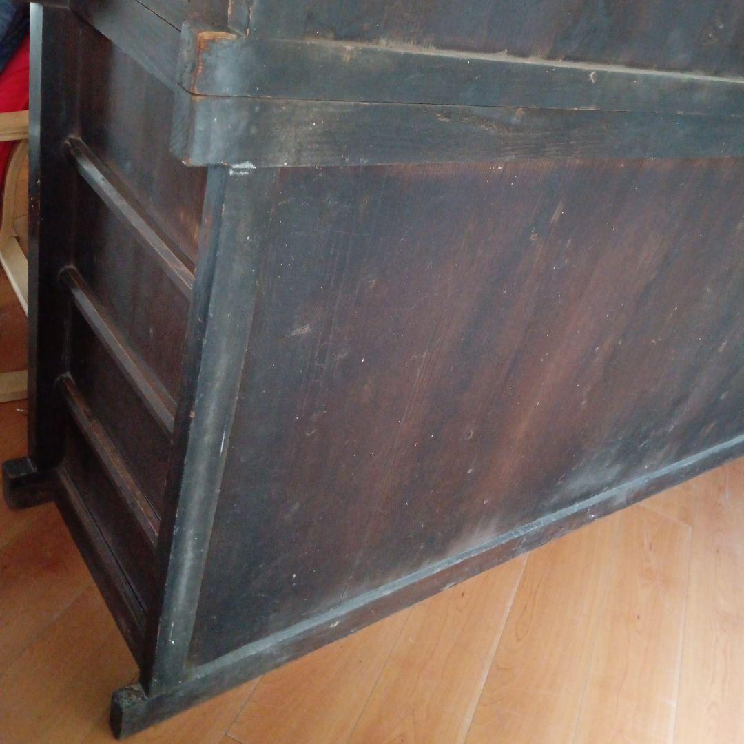 六尺近江水屋 箪笥 和箪笥 キャビネット みずや 古家具 アンティーク 木製