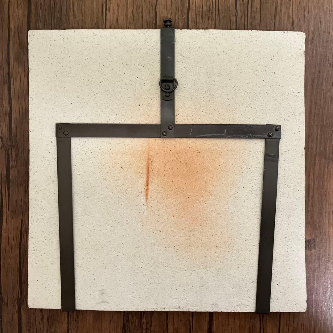 壁掛け　美濃焼　陶版画　陶版画　作家　所貞治さん　川崎千足さん　ロバ　ウマ