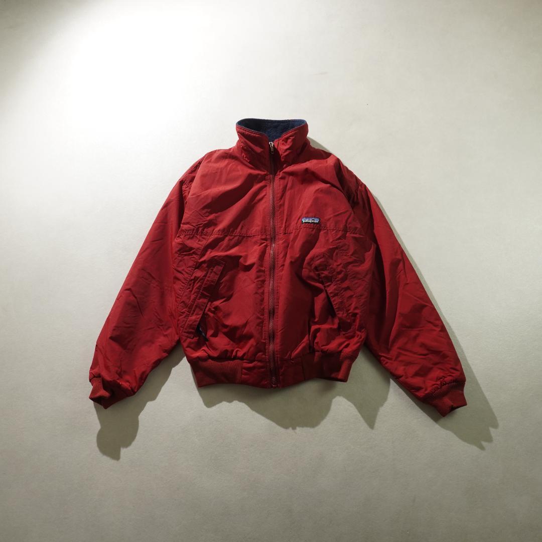 Patagonia 90s シェルドシンチラジャケット USA製 赤/RW91 - メルカリ