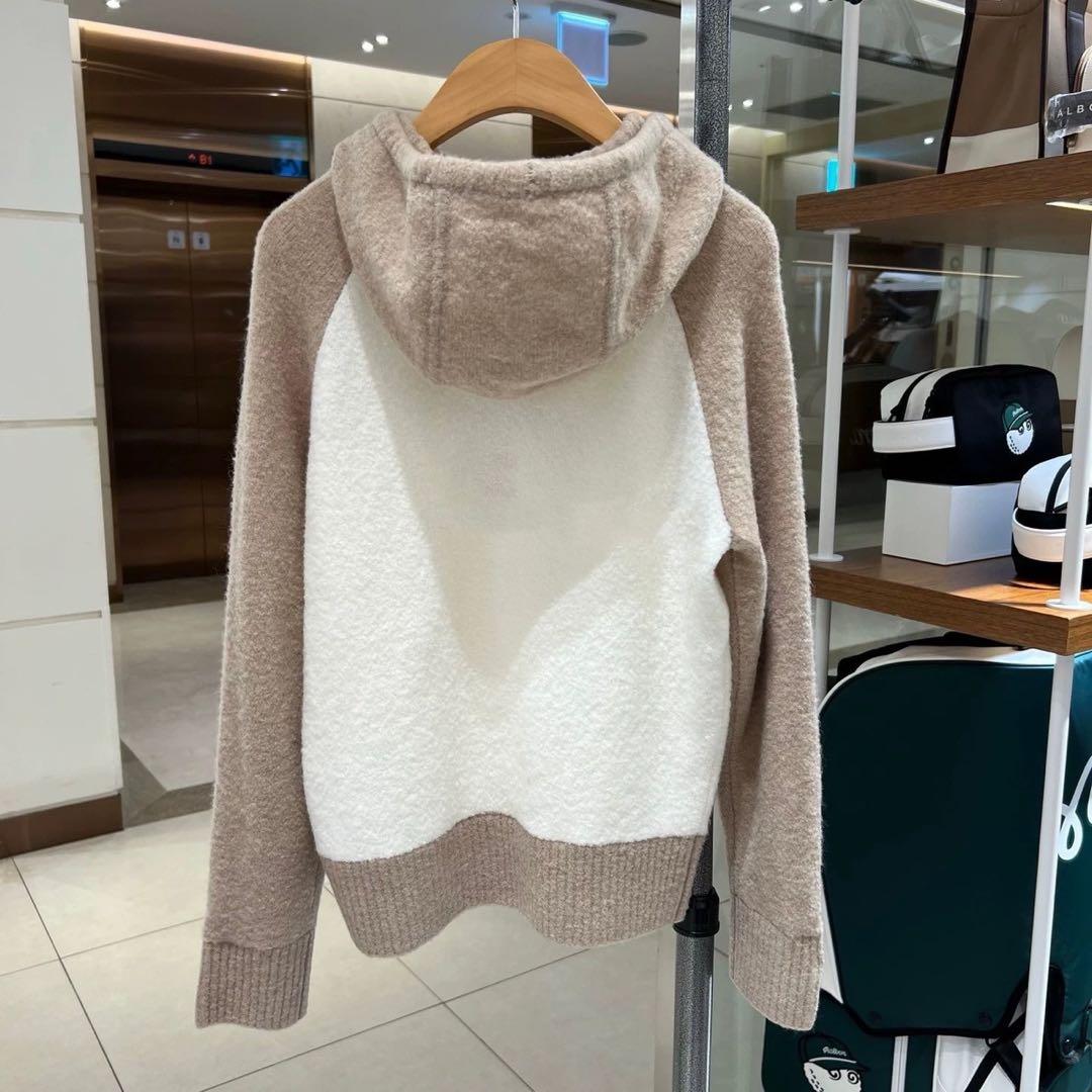 マルボンゴルフ　レディース　もこもこ長袖パーカー