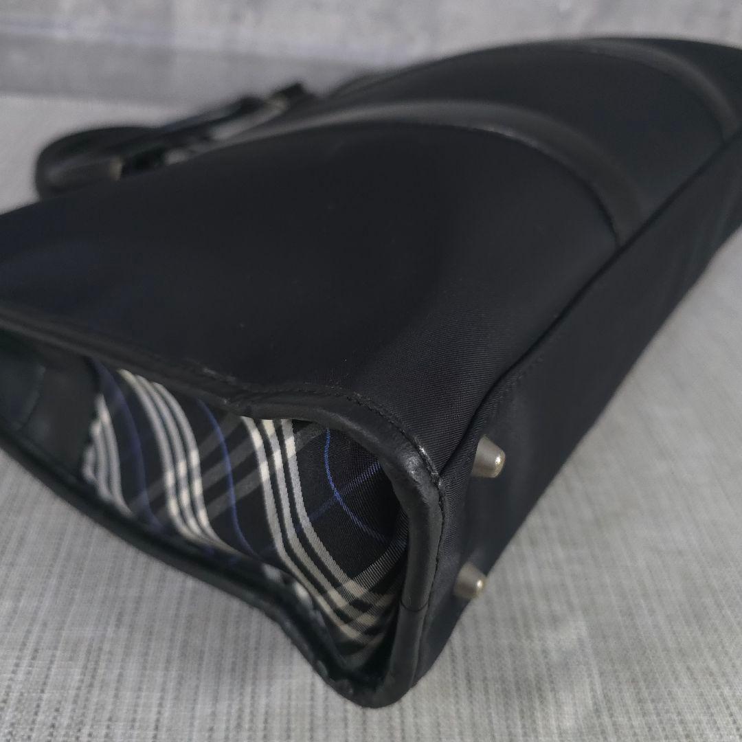 バーバリー　ブラックレーベル　ノバチェック　ビジネスバッグ　ブリーフケース