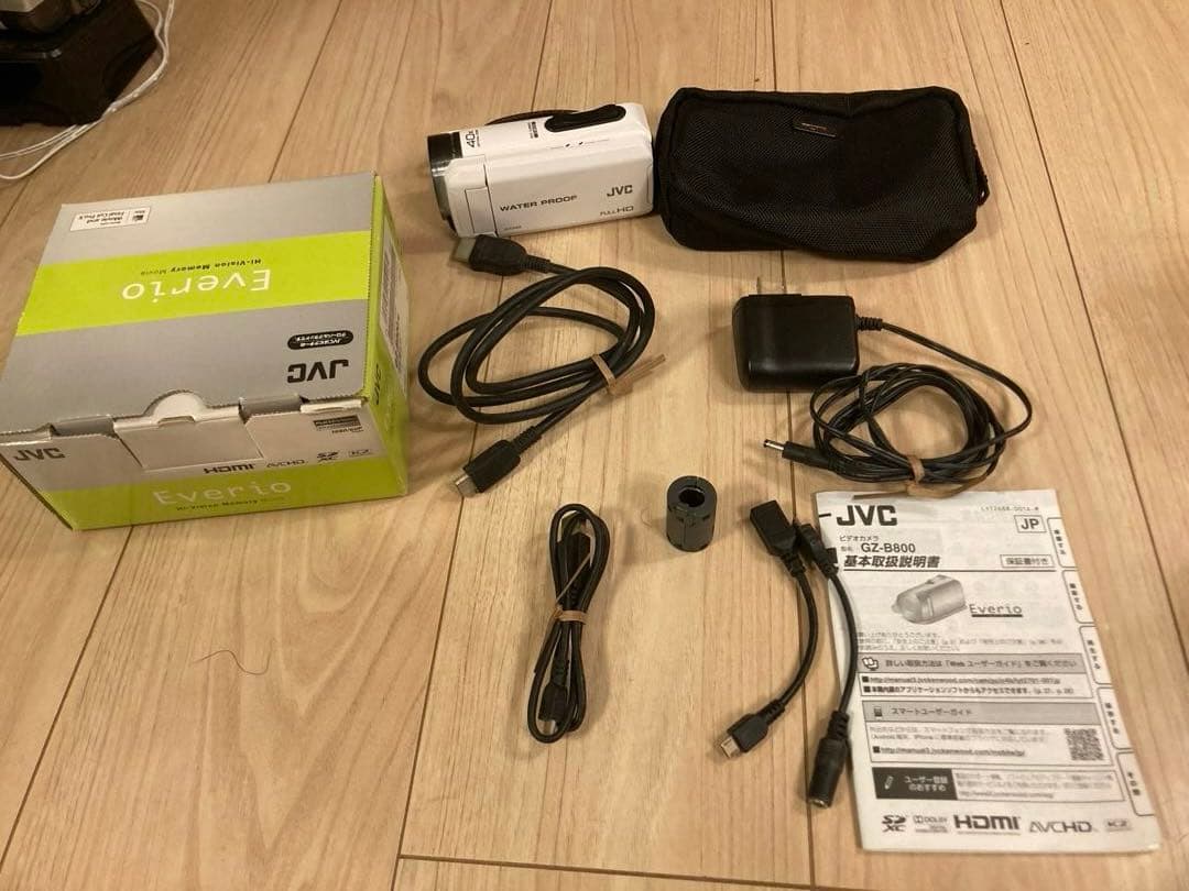 JVC エブリオ　GZ-B800W /BDライターセット