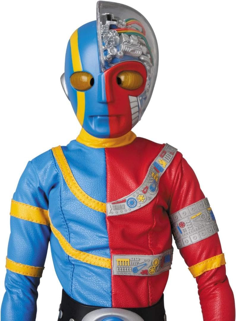 輸送箱未開封 リアルアクションヒーローズ キカイダー & サイドマシーン 究極版