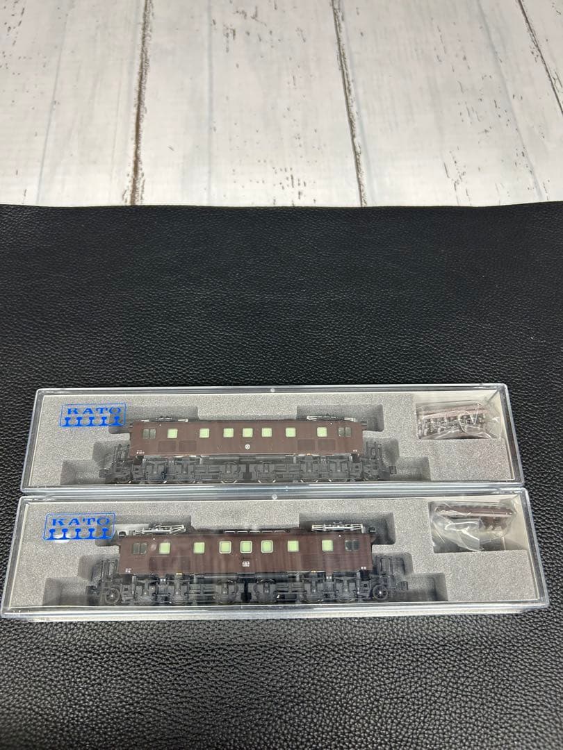 KATO EF15 3062-1.2 標準形.最終形 2両セット 茶 Nゲージ