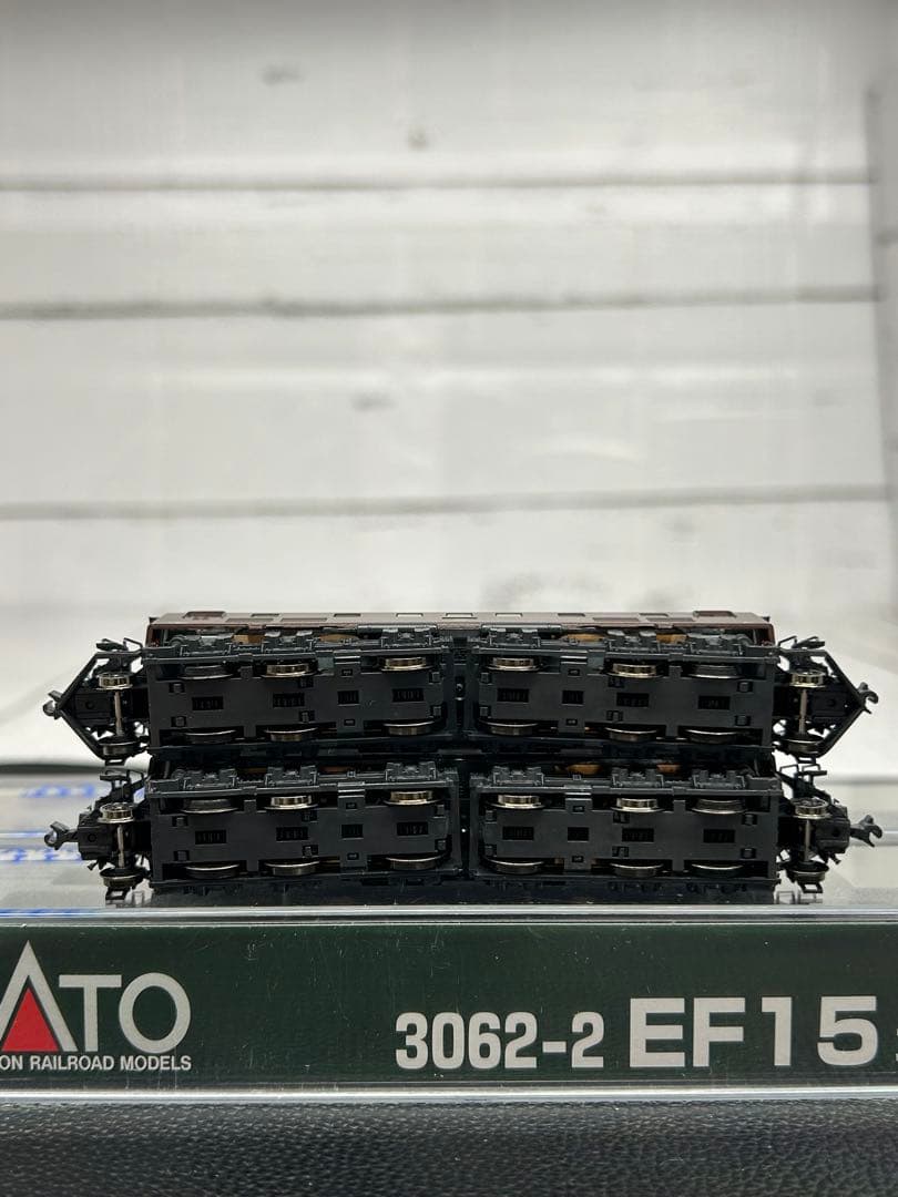 KATO EF15 3062-1.2 標準形.最終形 2両セット 茶 Nゲージ