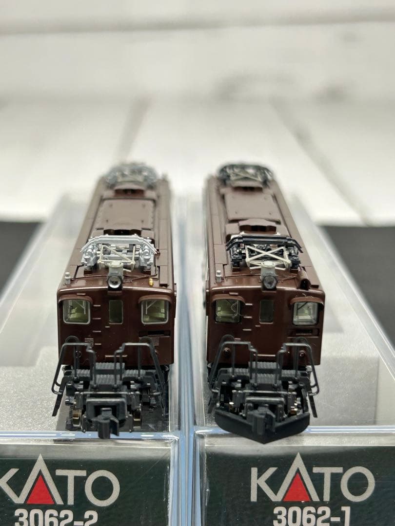 KATO EF15 3062-1.2 標準形.最終形 2両セット 茶 Nゲージ