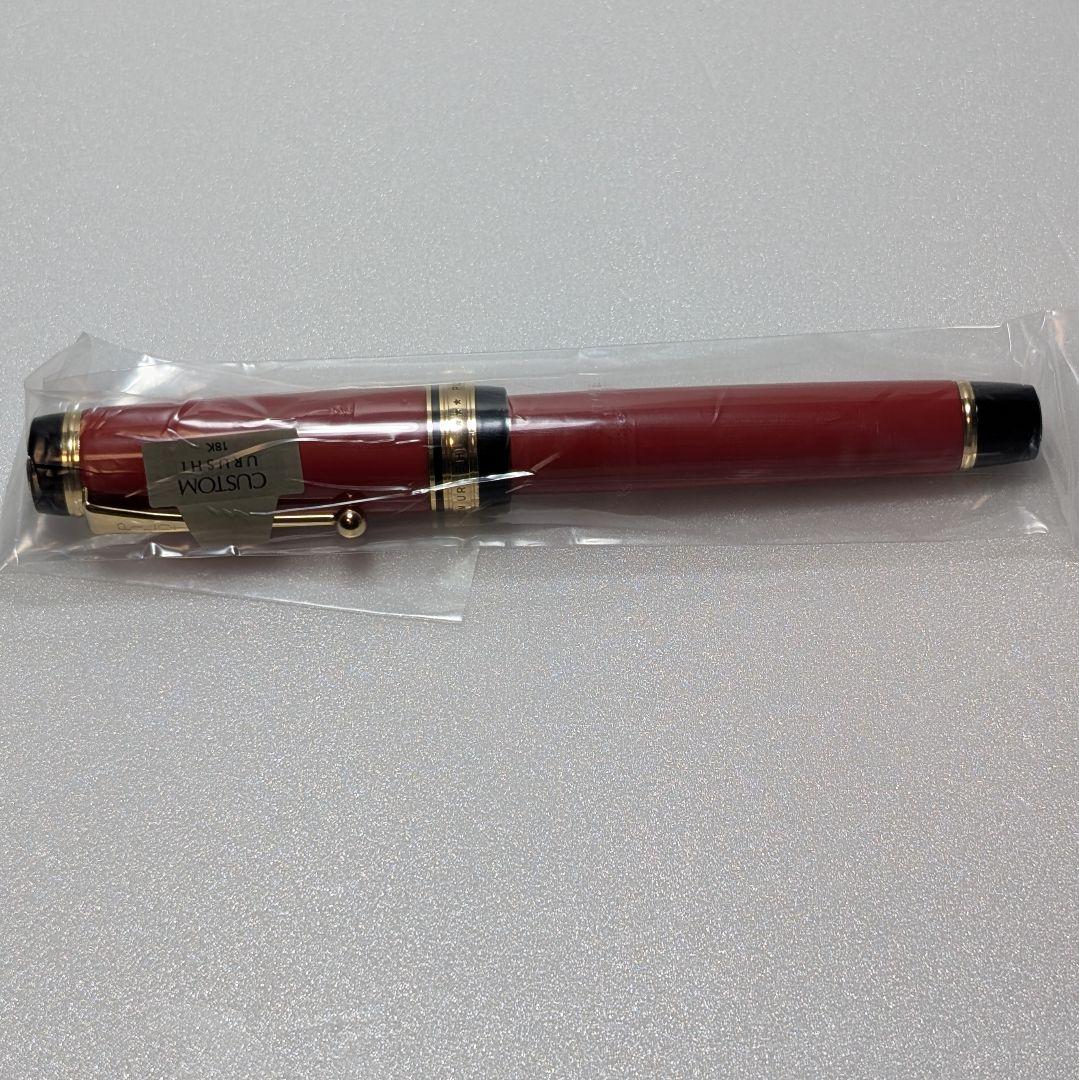 パイロット カスタムURUSHI 朱 M 中字