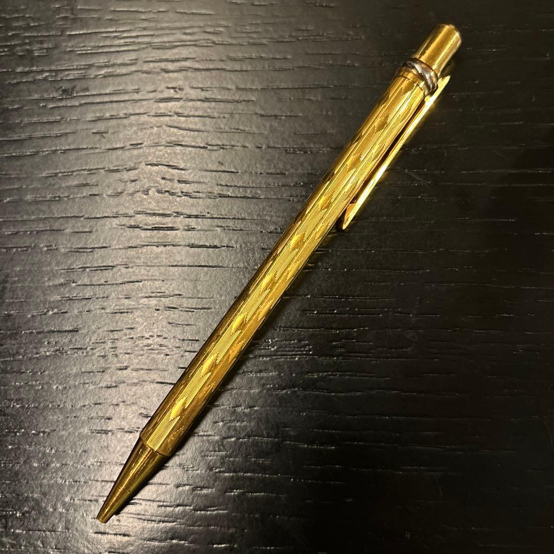 Cartier・美品】カルティエ トリニティボールペン ツイスト式 ゴールド