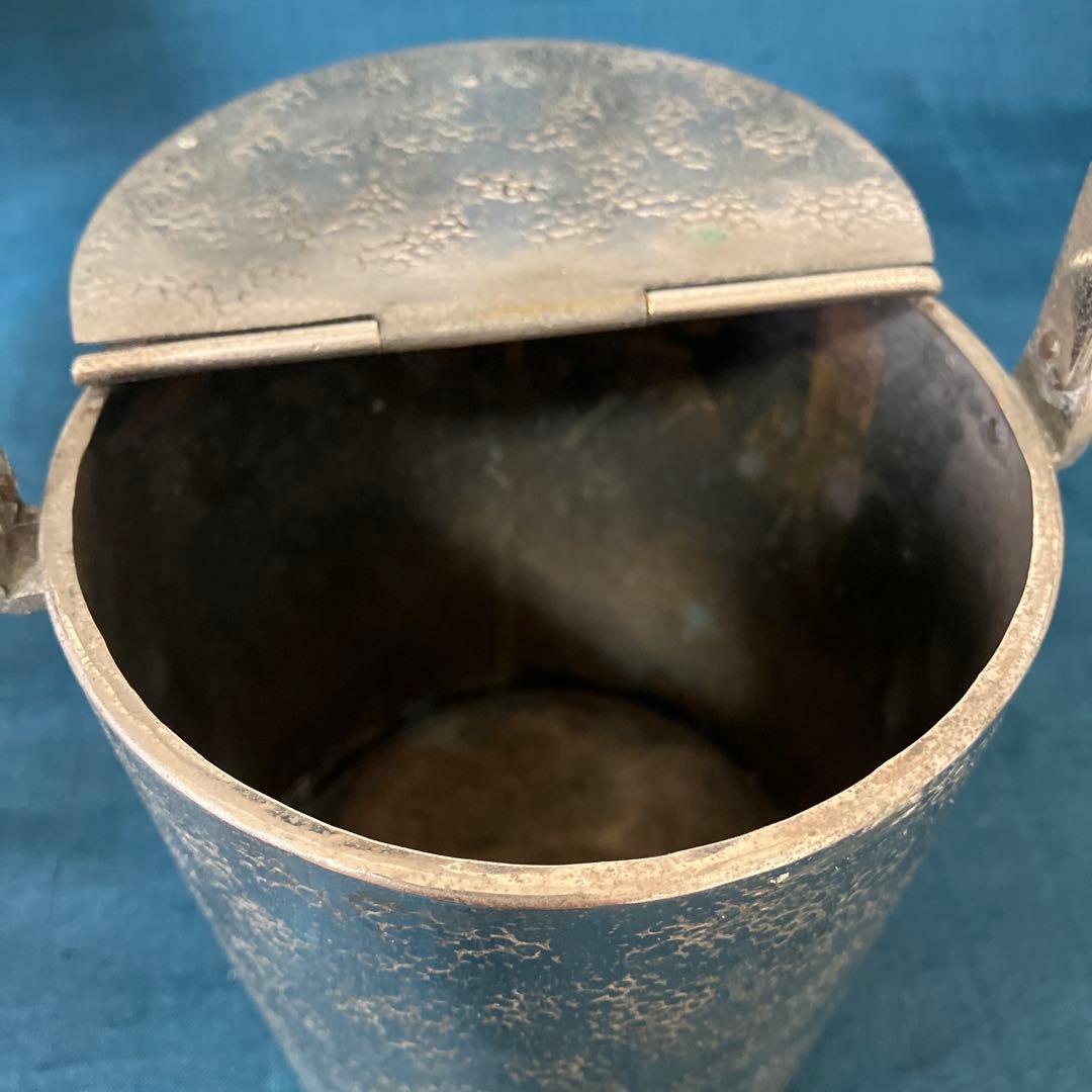 純銀 炭取り アンティーク 茶道