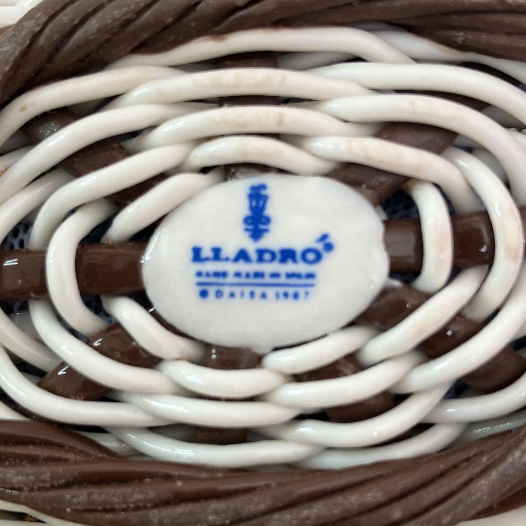 LLADRO リヤドロ フラワーバスケット (1.552.3)箱付き - メルカリ