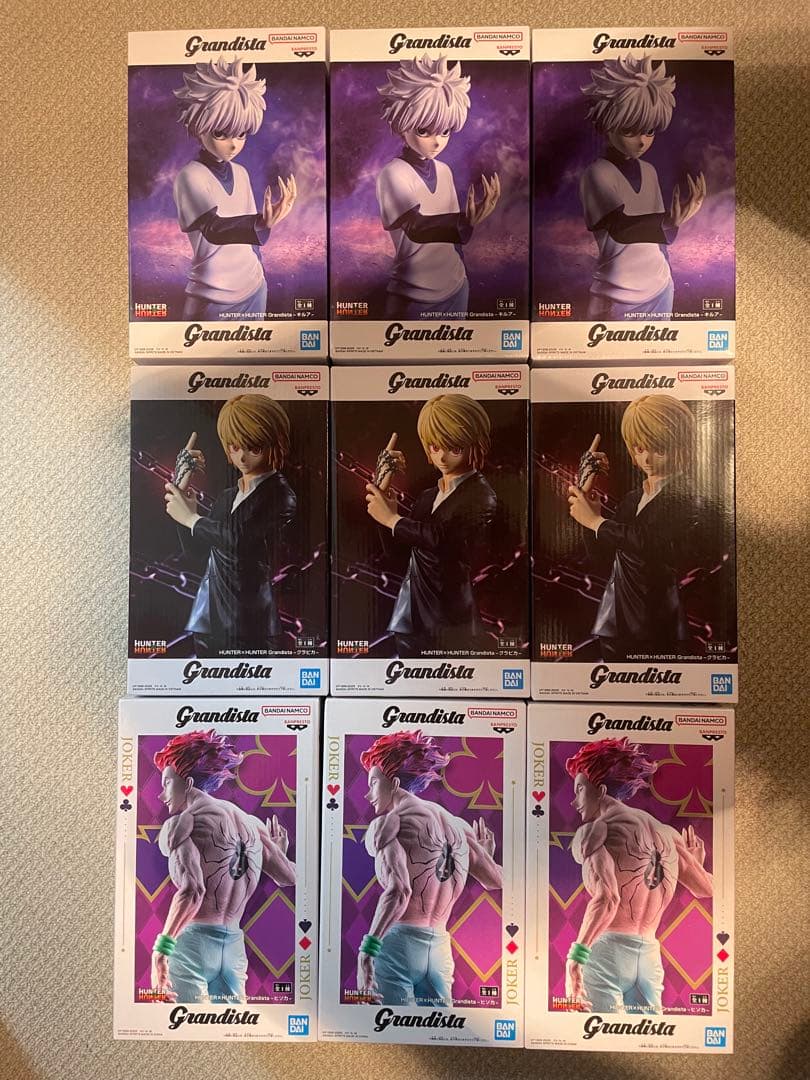 HUNTER×HUNTER Grandista クラピカ ヒソカ キルア HUNTER×HUNTER Grandista キルア クラピカ ヒソカ - メルカリ