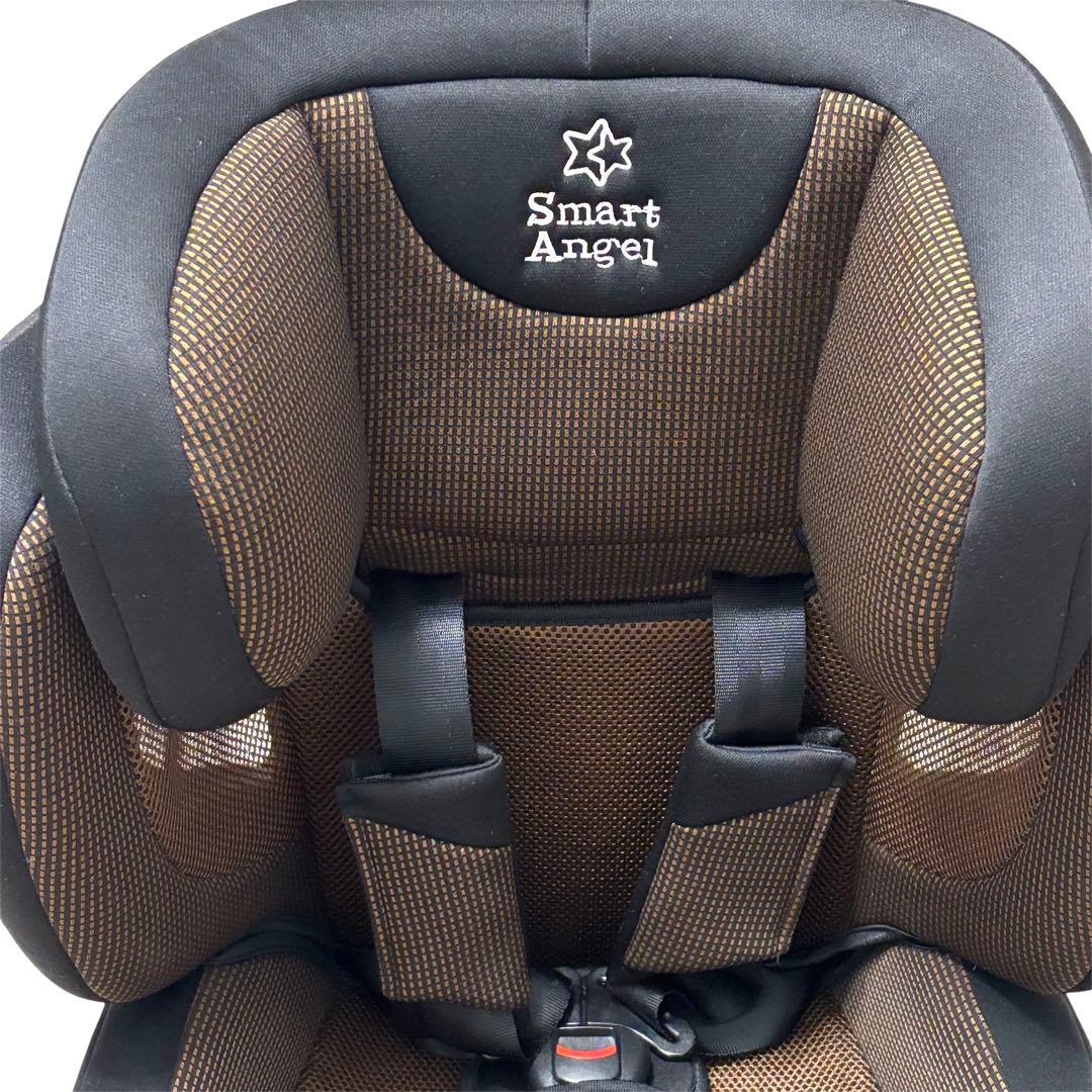 極美品 スマートエンジェル ハーネスジュニア ジュニアシート ISOFIX