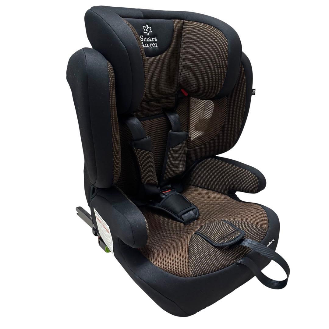極美品 スマートエンジェル ハーネスジュニア ジュニアシート ISOFIX